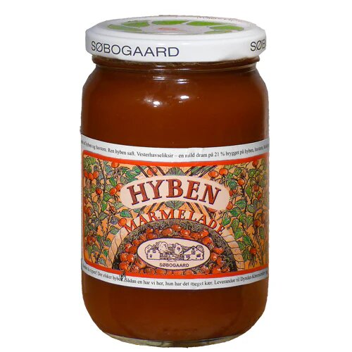 Hybenmarmelade øko  400 Gram