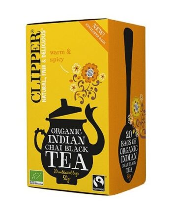 Indian Chai Te   Clipper 20 Breve