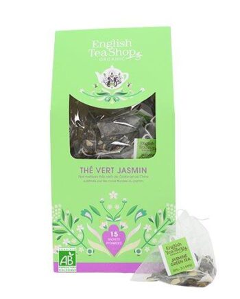 Jasmine Green Tea økologisk 15 Breve
