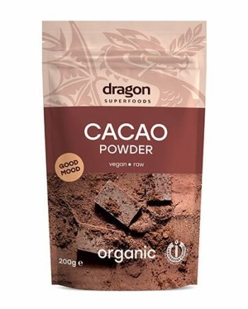 Kakaopulver økologisk Dragon Foods 200 Gram