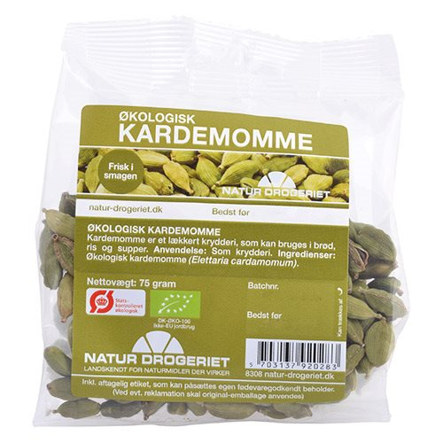 Kardemomme Hel Grøn 75g