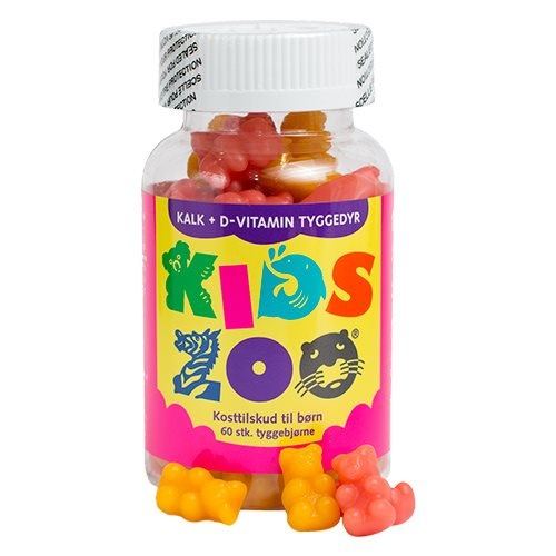 Kids Zoo Kalk Gelé Kanin 60 Stk