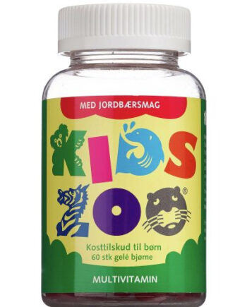 Kids Zoo Multivitamin Jordbærsmag 60 Stk