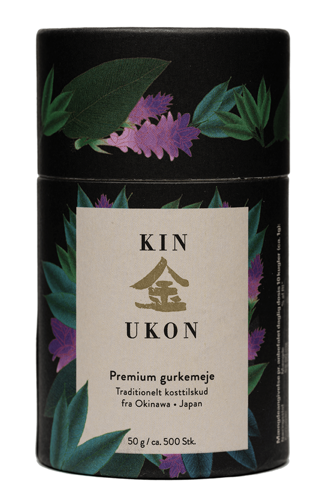 Kin Ukon Højkvalitets Gurkemeje 50 Gr Ca 500 Stk