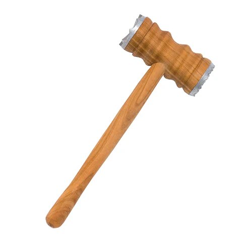 Kødhammer    2x Metal   Kirsebærtræ 28 Cm   Stk