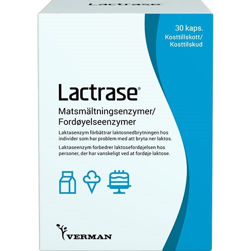 Lactrase 10 Kapsler