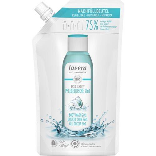 Lavera Refill Bag Basis Sensitiv Body Wash 2in1 500ml