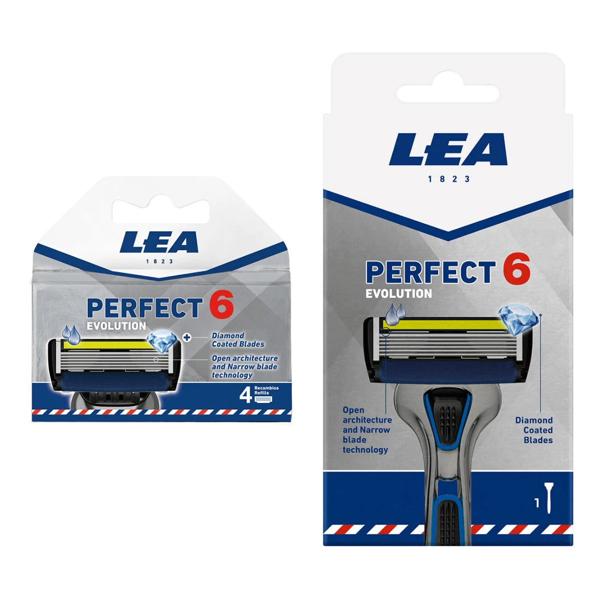 Lea Classic Perfect Evolution Sæt Skraber Barberblade