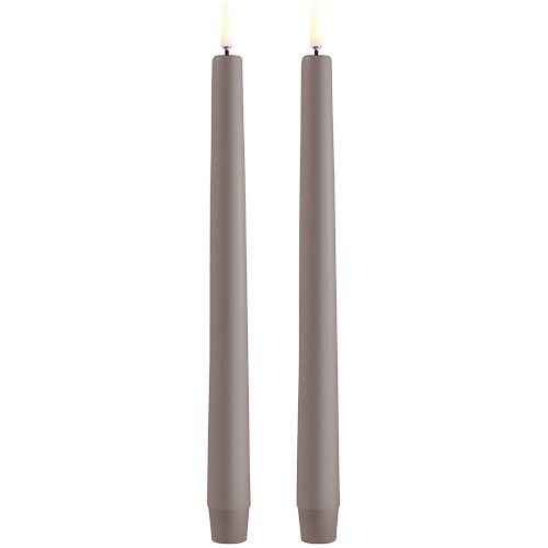 Led Kronelys Sandstone Smooth -pack 3x25 Sandstone