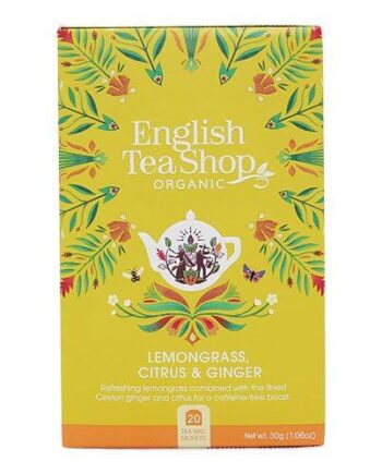 Lemongrass  Citrus   Ginger Te økologisk 20 Breve