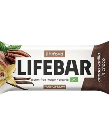 Lifebar Inchoco Cacao Vanilla Raw   40