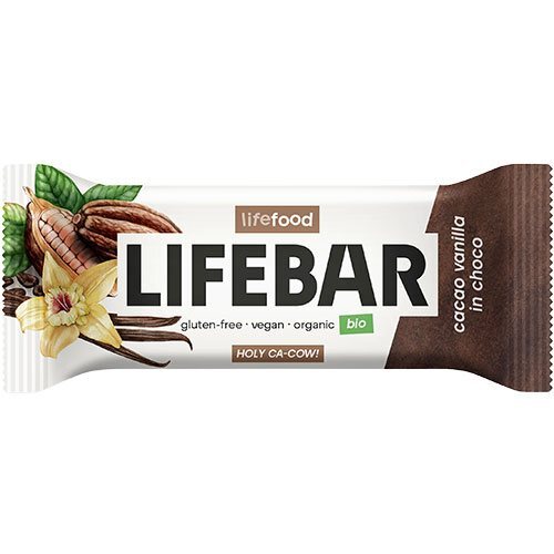 Lifebar Inchoco Cacao Vanilla Raw 40