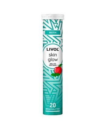 Livol Brusetablet Skin Glow    æble Og Mint 20 Stk