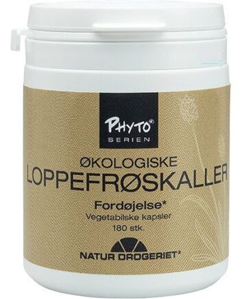 Loppefrøskaller Kapsler økologiske -180 Kapsler