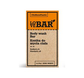 Lovebar Bodywash Bar Seaberry Mandarin Olie 60g