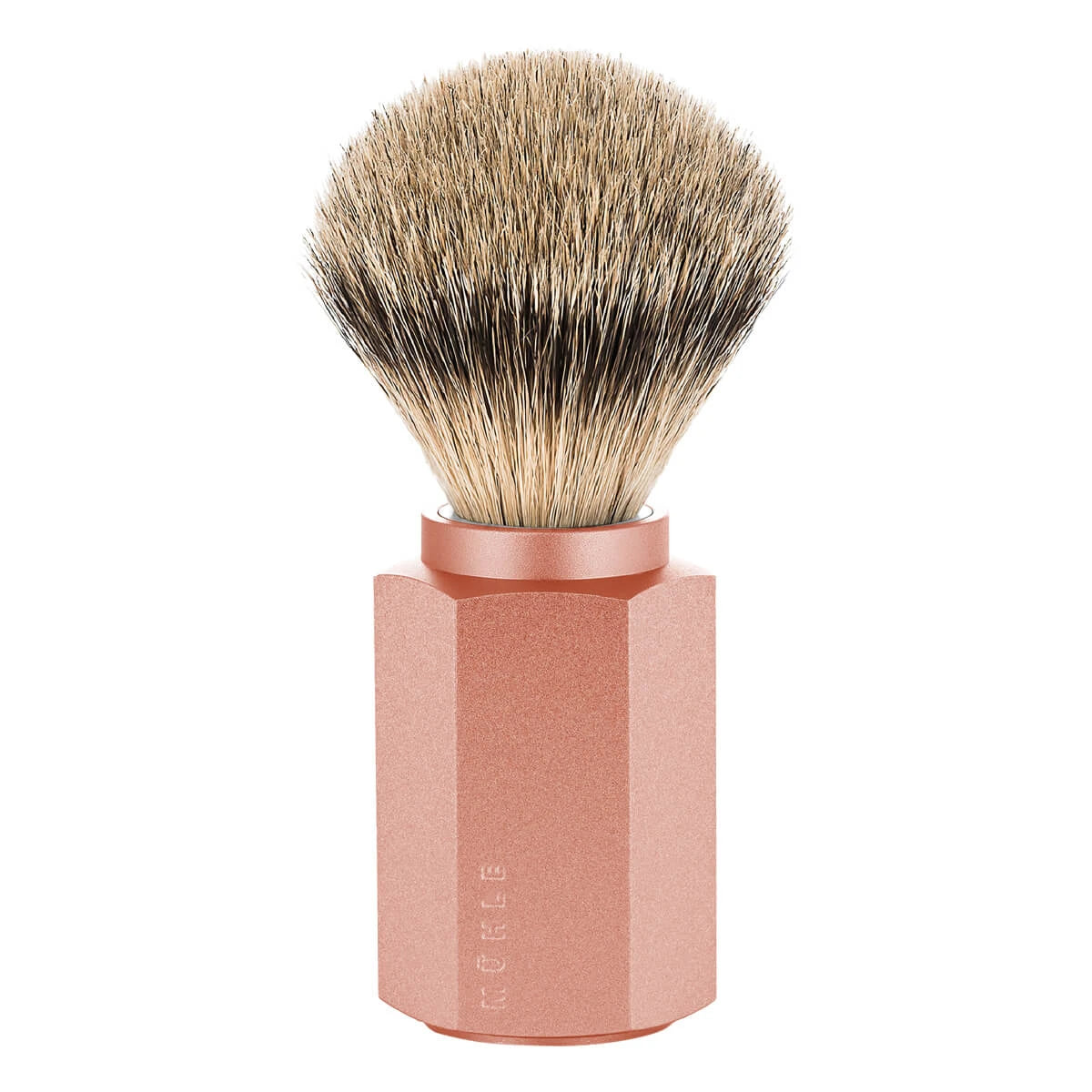 Mühle Shaving Mark Braun Silvertip Badger Barberkost 21 Mm Hexagon Aluminium Sunrise