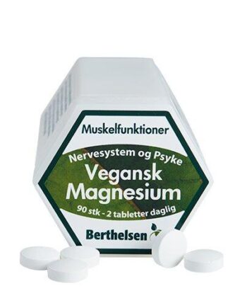 Magnesium Vegansk 90 Tabletter