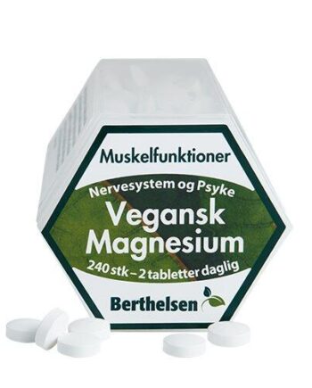 Magnesium Vegansk 240 Tabletter