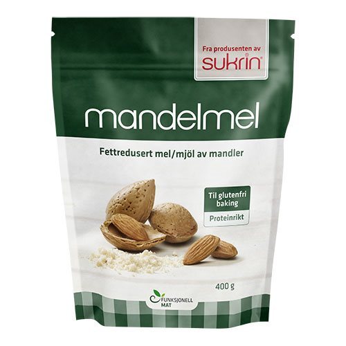 Mandelmel Fedtreduceret 400g