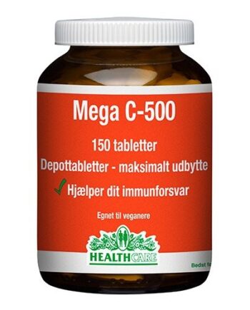 Mega   500 Mg Health Care 150 Tabletter