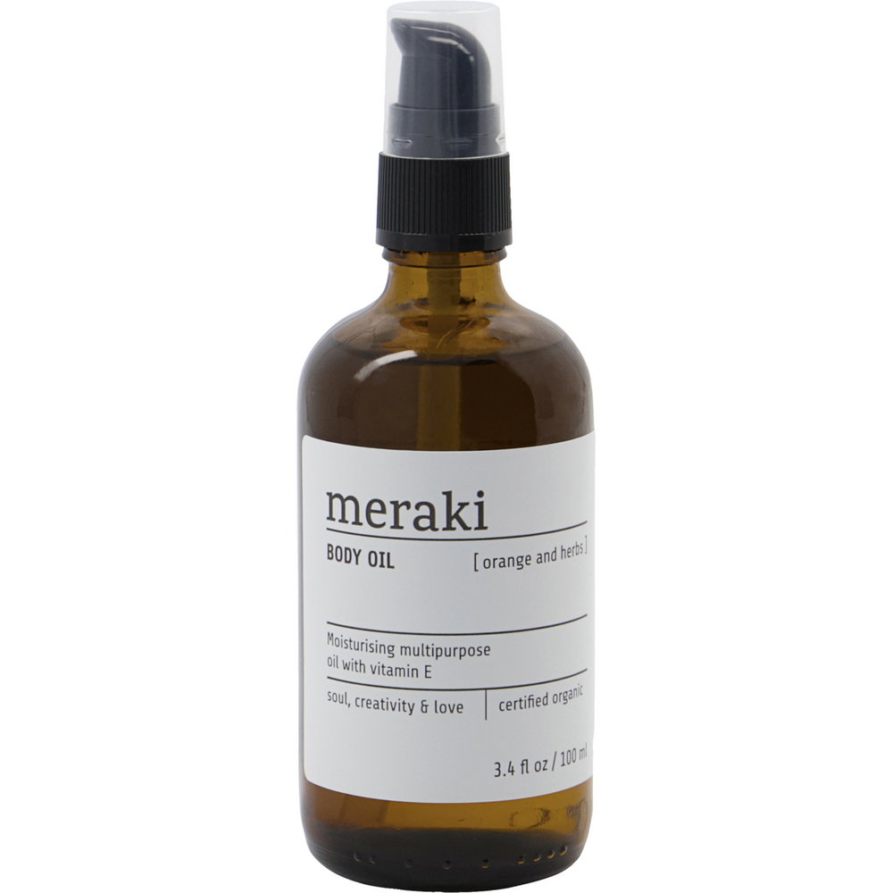 Meraki Body Olie Orange Herbs 100ml