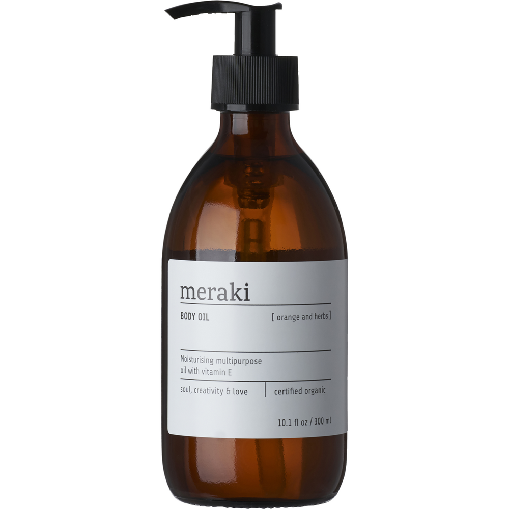 Meraki Body Olie Orange Herbs 300ml
