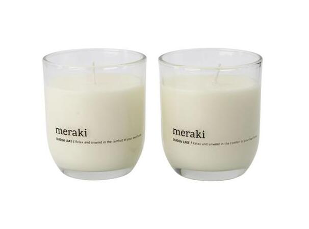 Meraki Duftlys Shadow Lake 2stk : Cm Dia: Cm