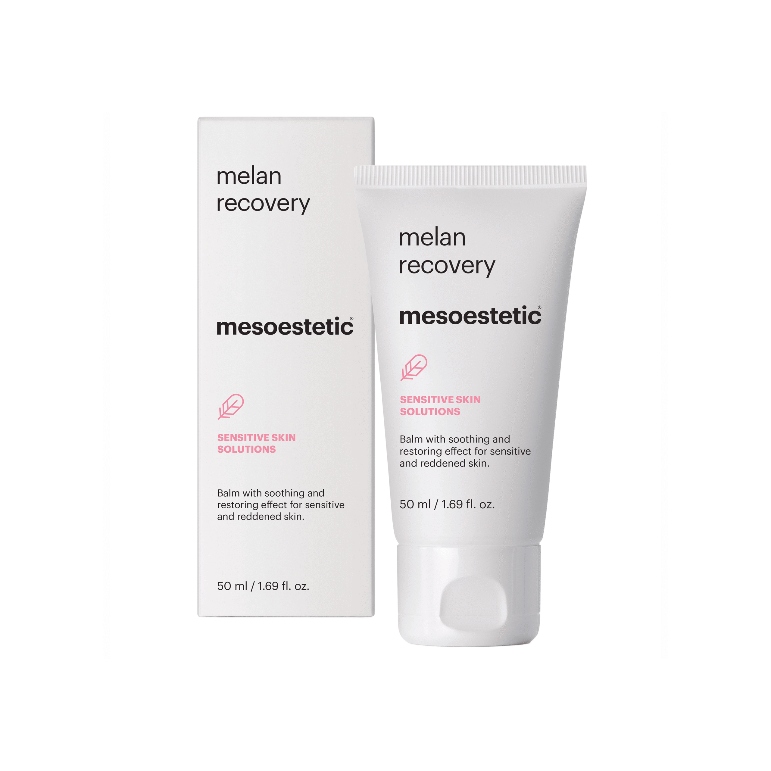 Mesoestetic Melan Recovery Beroligende Balsam Til Sensitiv Og Rød Hud 50 Ml Reducerer Rødme Og Følsom Hud Ansigtet
