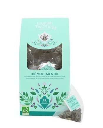 Mint Green Tea økologisk 15 Breve