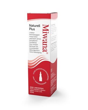 Miwana Næsespray Naturel Plus 30 Ml