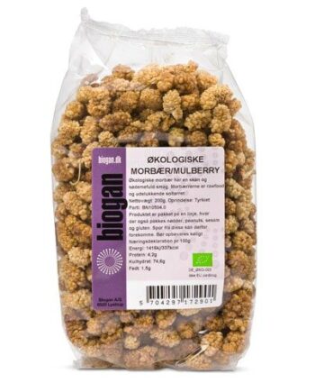 Morbær økologiske Biogan 200 Gram