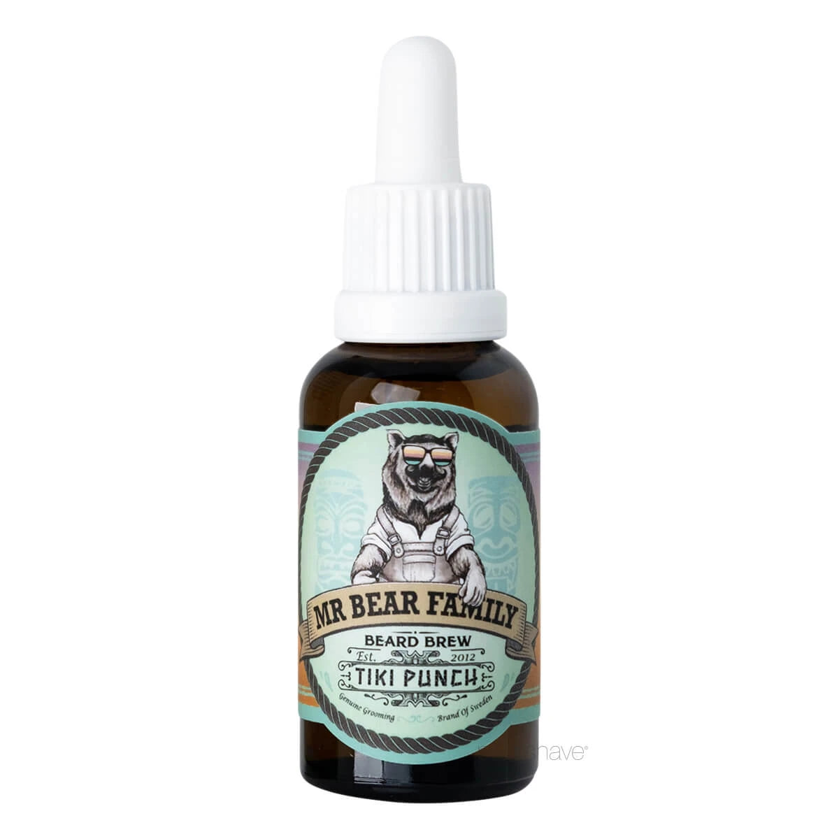 Mr Bear Skægolie Beard Brew Oil Tiki Punch 30 Ml
