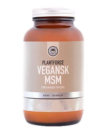 Msm Plantforce 800 Mg 200 Kapsler