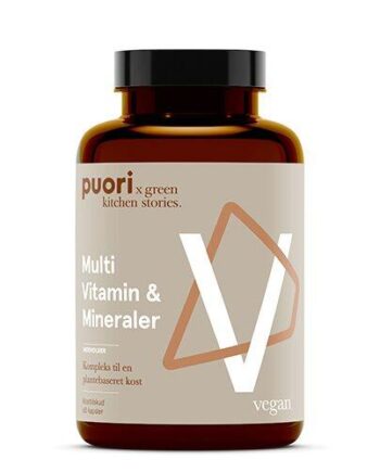 Multi Vitamin   Mineraler Puori 60 Kapsler