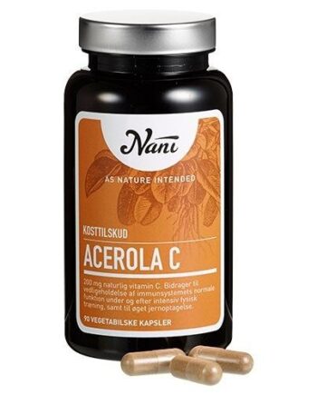 Nani Food State Acerola  -vitamin 90 Kapsler