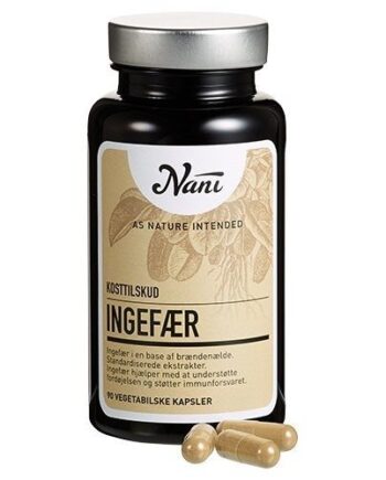 Nani Food State Ingefær 90 Kapsler