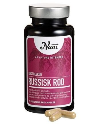 Nani Food State Russisk Rod 90 Kapsler
