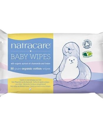 Natracare Baby Vådservietter økologiske 50 Stk