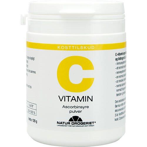 Natur-drogeriet: Vitamin Ascorbinsyre Pulver 120g