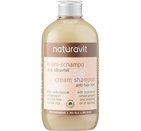 Naturavit Cream Shampoo Anti-hårtab 250ml