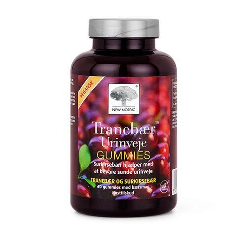 New Nordic Tranebær Urinveje Gummies 60 Gum