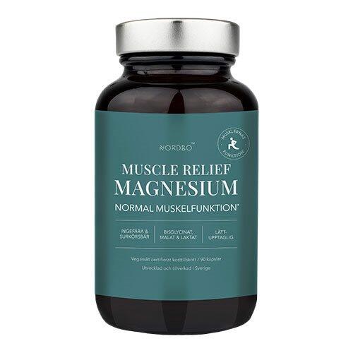 Nordbo Muscle Relief Magnesium 90kap