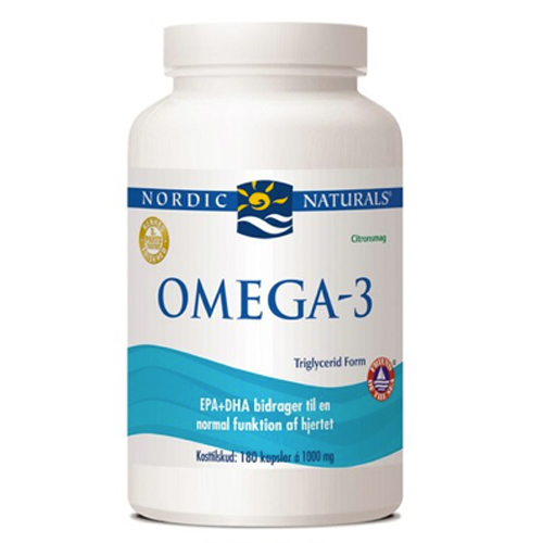 Nordic Naturals Omega Kapsler Citrussmag 180 Kaps