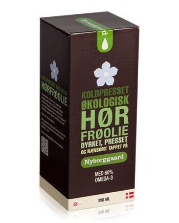 Nyborggaard Hørfrøolie økologisk 250 Ml
