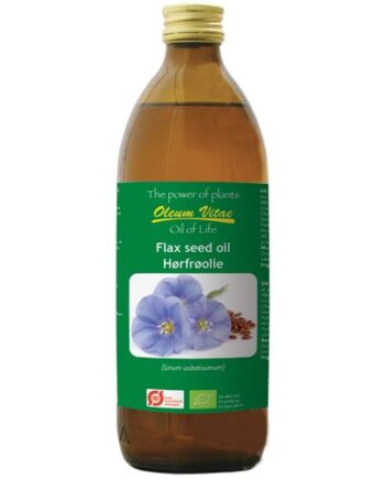 Oil Of Life Ren Hørfrø økologisk 500 Ml