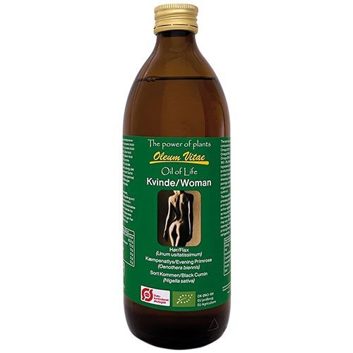 Oil Of Life Til Kvinder Omega - - økologisk 500 Ml