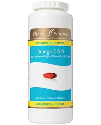 Omega  - -     Adek Vit  Fitness Pharma 180 Kapsler