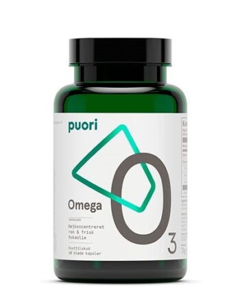 Omega-  Puori O3 60 Kapsler