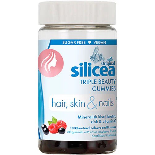 Original Silicea Triple Beauty Gummies  60 Gum