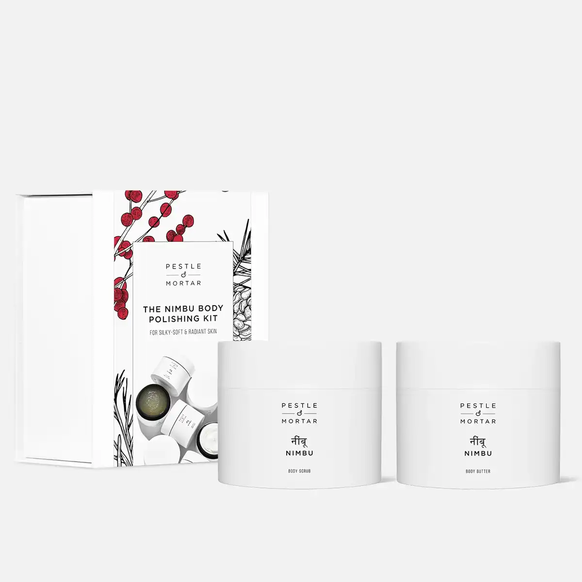 Pestle Mortar The Nimbu Body Polishing Kit